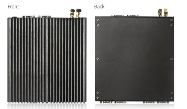 IniPC-B – pohled shora a zespodu