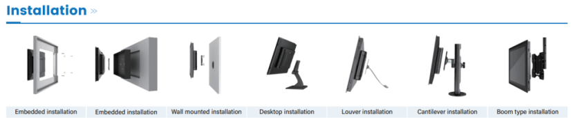 10.1" - 23.8" iniPC-A Panel PC
