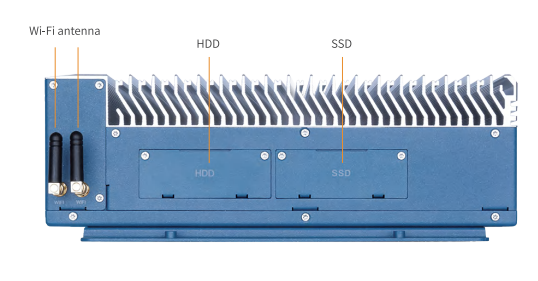 IniPC-Z Standard – pohled zezadu 