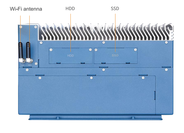 IniPC-Z Dual – pohled zezadu